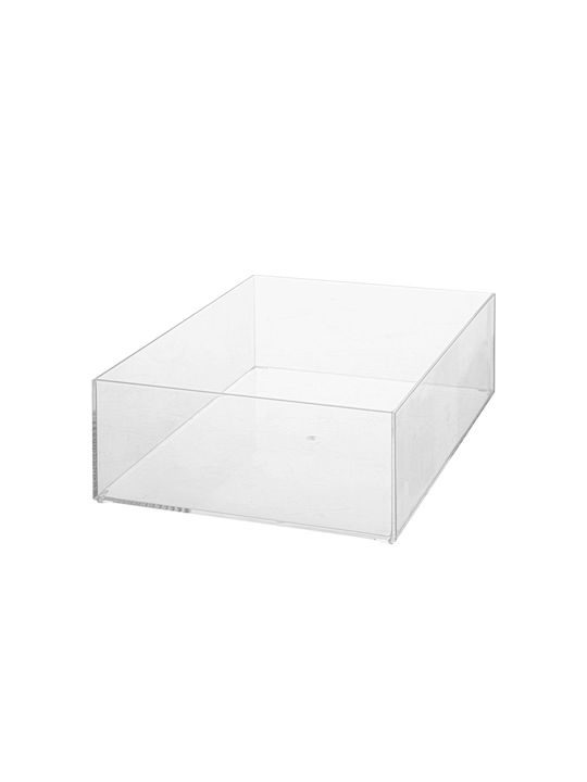 5Five Πλαστικό Κουτί Αποθήκευσης με Καπάκι 20x20x4.85cm