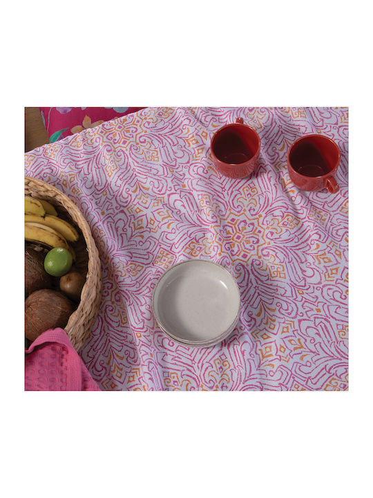 Nef-Nef Homeware Τραπεζομάντηλο Roman Fuchsia 140x180εκ.