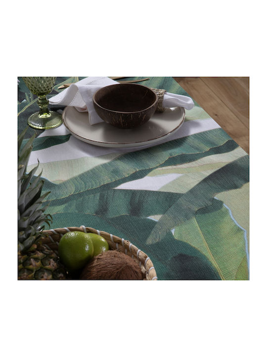 Nef-Nef Homeware Tischtuch Tropicana Green 140x240cm