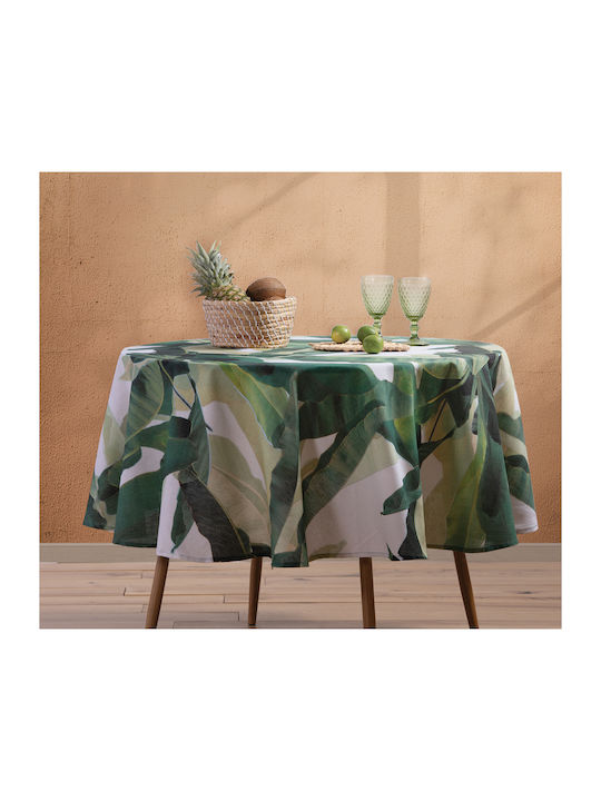Nef-Nef Homeware Tischtuch Tropicana Green 140x240cm