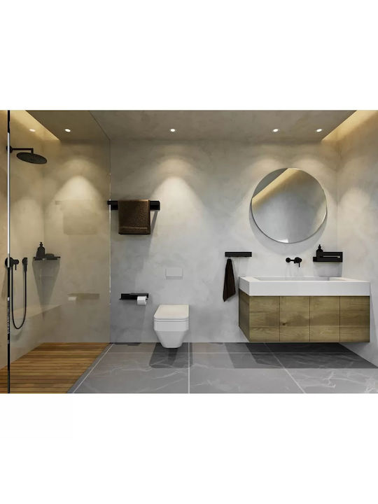 Verdi Επιτοίχια Ραφιέρα Μπάνιου Μεταλλική