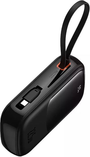 Baseus Qpow Pro Power Bank 20000mAh 22.5W с USB-A порт и USB-C порт Черен