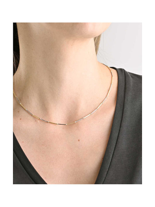 Savvidis Necklace from White Gold 14K