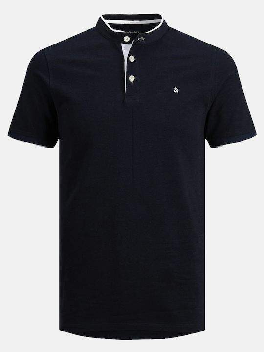Short Sleeve Blouse Dark Navy