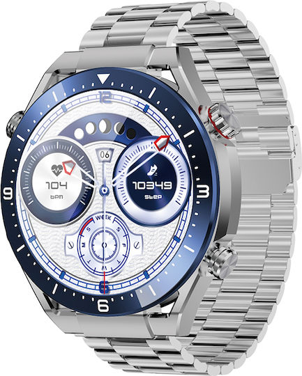 FitGo Ecowatch 1 51mm with Heart Rate Monitor (Blue)