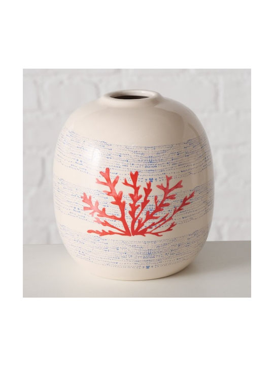 Boltze Decorative Vase Orange 13cm