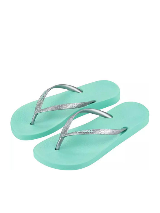 Tan Fem Women's Flip Flops Green