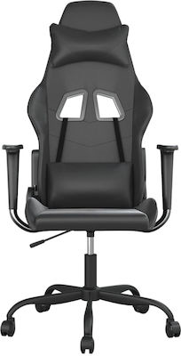 vidaXL 3143649 Gaming Chair with Adjustable Arms Black