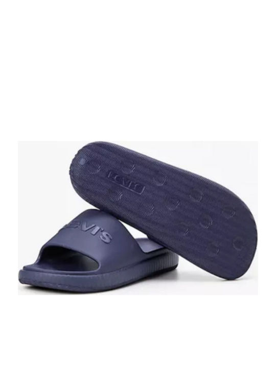 June Men's Blue Slides
