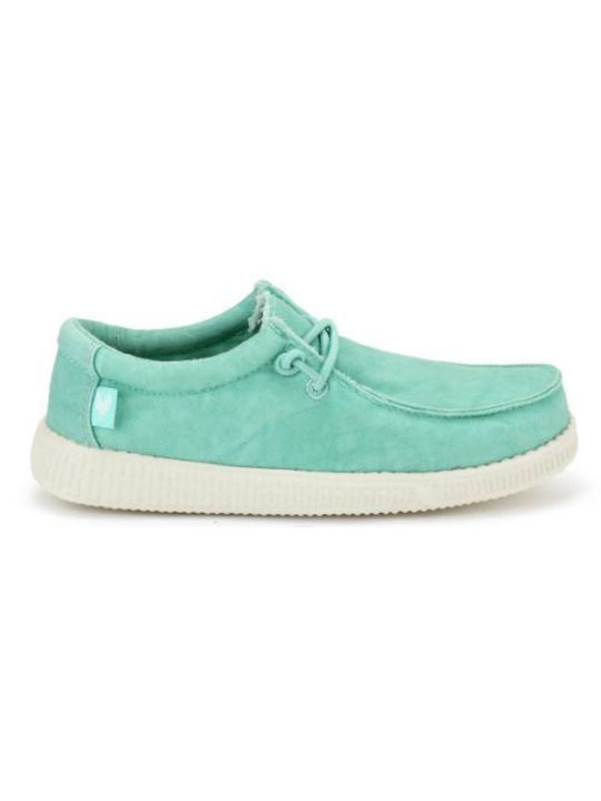 Pitas Men's Leather Moccasins Green