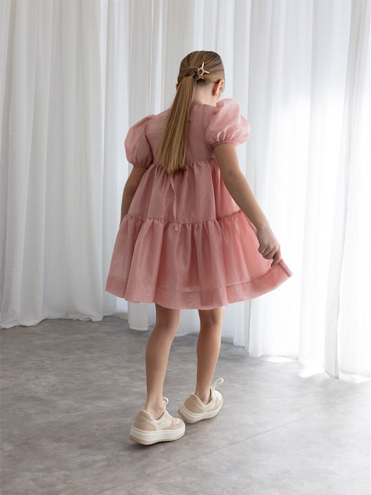 Alice Kids Dress Pink