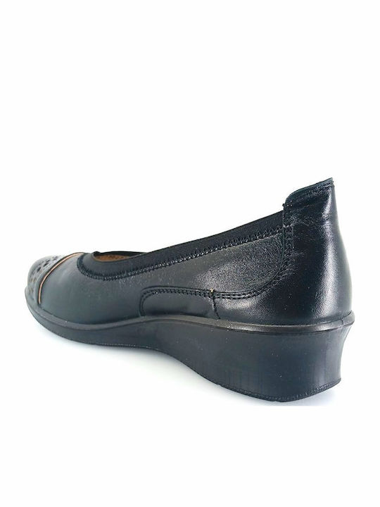 Anatomic Leather Ballerinas Black