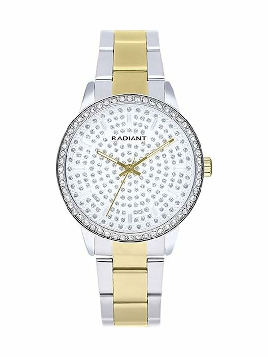 Radiant Damen Uhr mit Gray Metallarmband