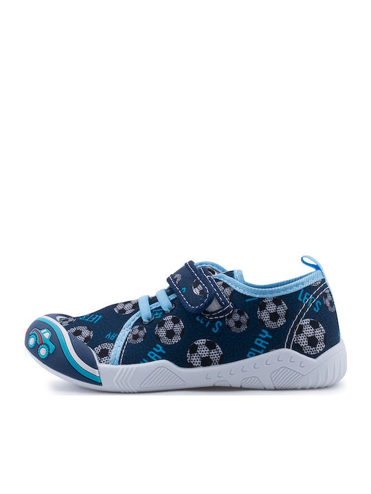 Παιδικά Sneakers με Σκρατς Μπλε