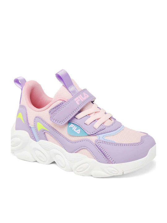 Memory Kinder Sneakers mit Klettverschluss Rosa