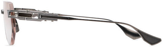 Dita Dita Damen Metallisches Brillengestell aus Titanium Schwarz DTX164-A-03