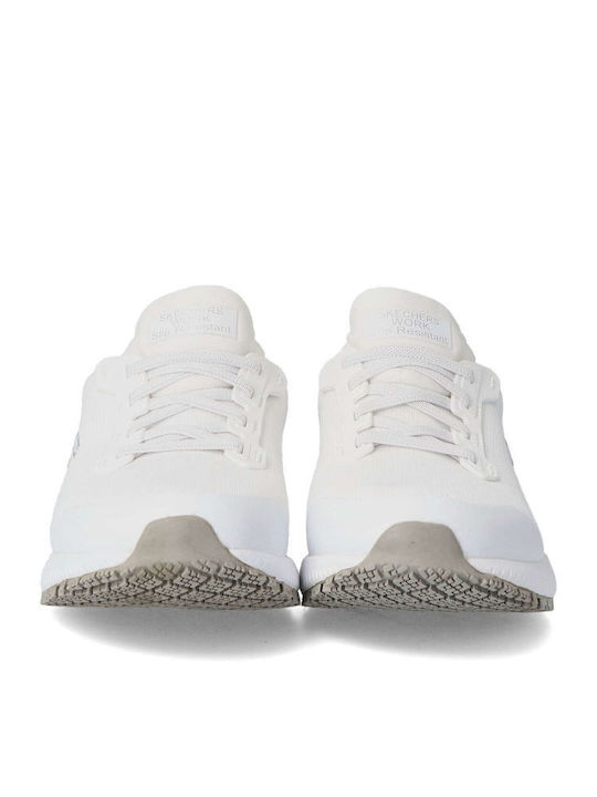 Skechers Squad Low Safety White