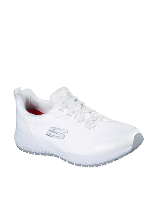 Skechers Squad Scăzut de Lucru White
