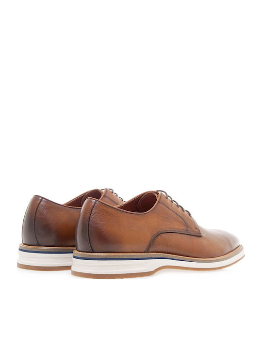 Men's Leather Casual Shoes Tabac Brown