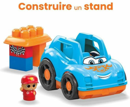 Mega Bloks Конструктори Ricky Race Car за 1+ Години 6 Бройки