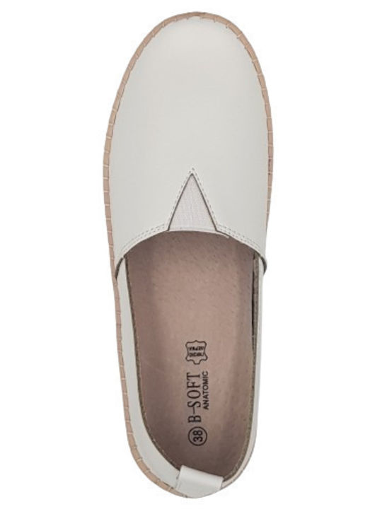 Women's Moccasins in White Color