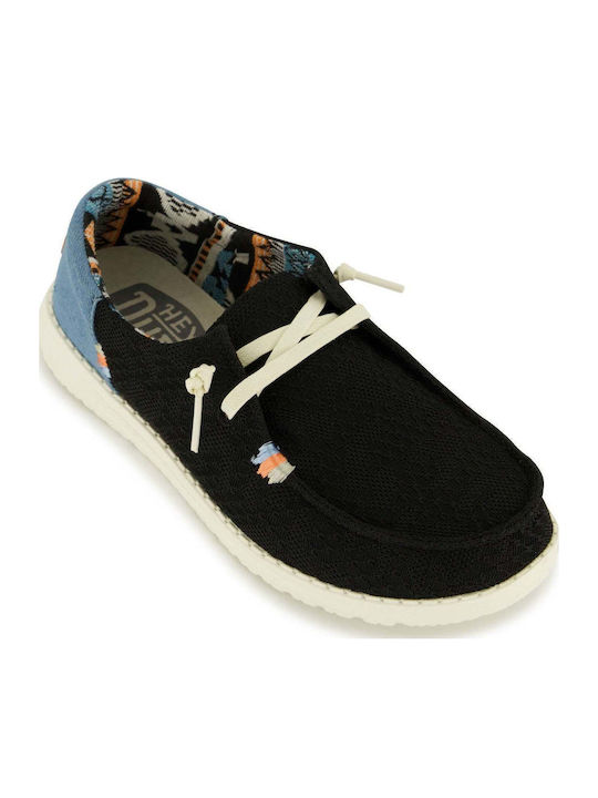 Wendy Women's Moccasins in Black Color