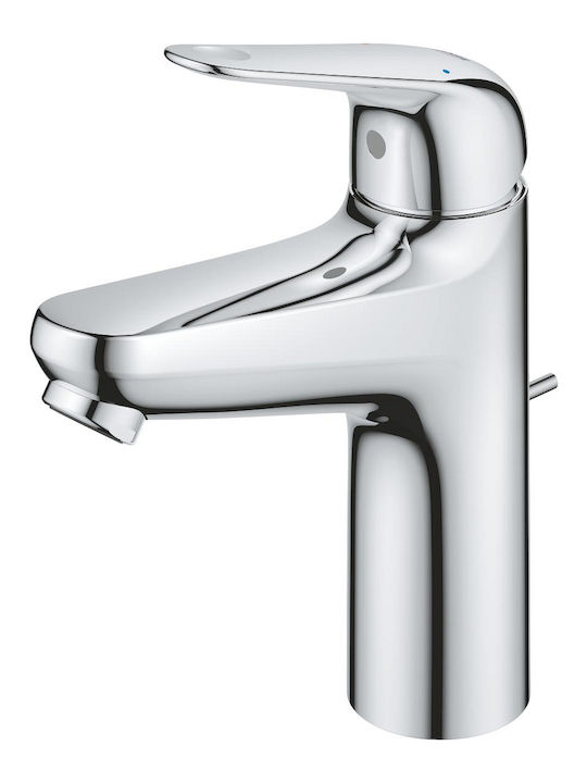 Grohe Euroeco Αναμεικτική Μπαταρία Νιπτήρα Ασημί