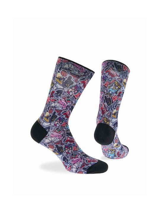 Walk Printed Men's Socks Multicolour