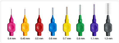 TePe Original Μεσοδόντια Βουρτσάκια 0.4mm Ροζ 8τμχ