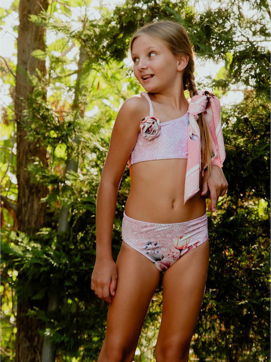 CL Kids Swimwear Bikini Pink/white