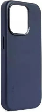 Decoded Back Cover Piele Albastru (iPhone 15 Pro Max)