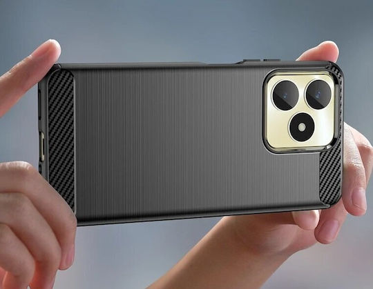 Back Cover Πλαστικό / Σιλικόνης Μαύρο (Realme Note 50)