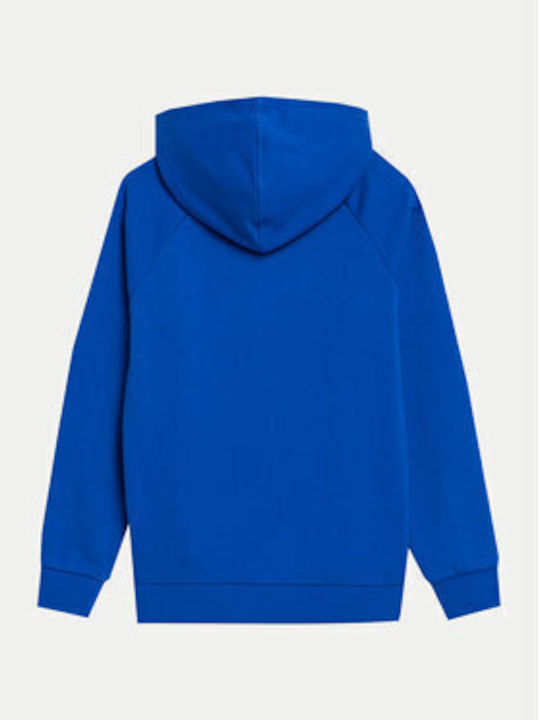 Kinder-Sweatshirt mit Kapuze und Taschen Blue