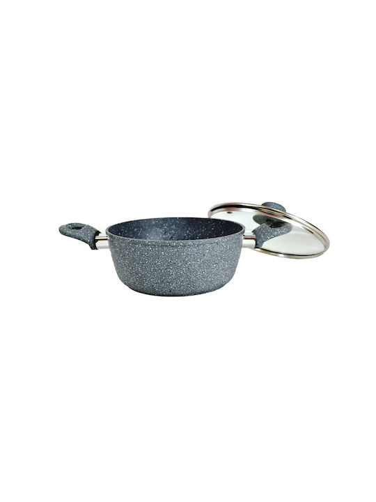 Sidirela Granite Βαθιά Κατσαρόλα από Αλουμίνιο 3lt / 20cm