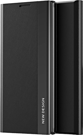 Erbord Book Piele artificială / Plastic Negru (Galaxy S22 Ultra 5G)