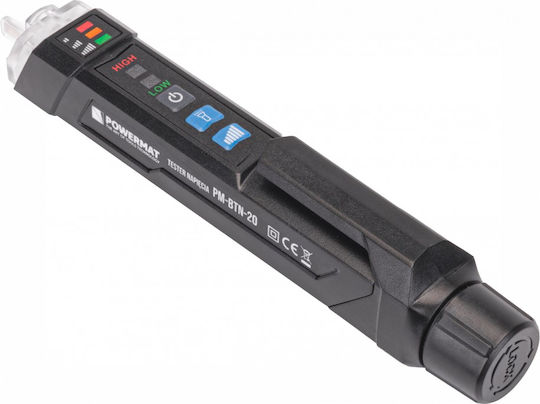 Powermat Spannungsprüfer PM-BTN-20 AC Kategorie III Mit Messbereich 12 - 12V