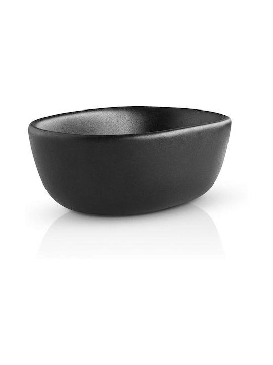Eva Solo Dip Serving Bowl Round Ceramic Black with Diameter 10cm