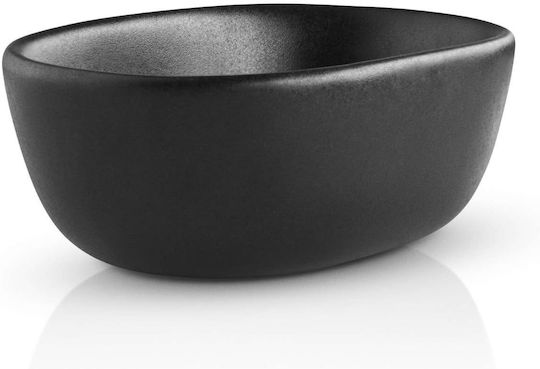 Eva Solo Dip-Schüssel Rund Keramik Schwarz mit Durchmesser 10cm