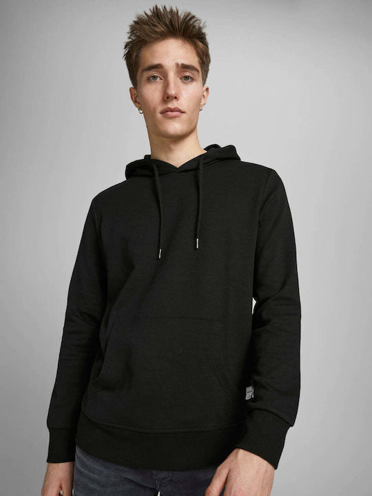 Sweatshirt with Hood Black