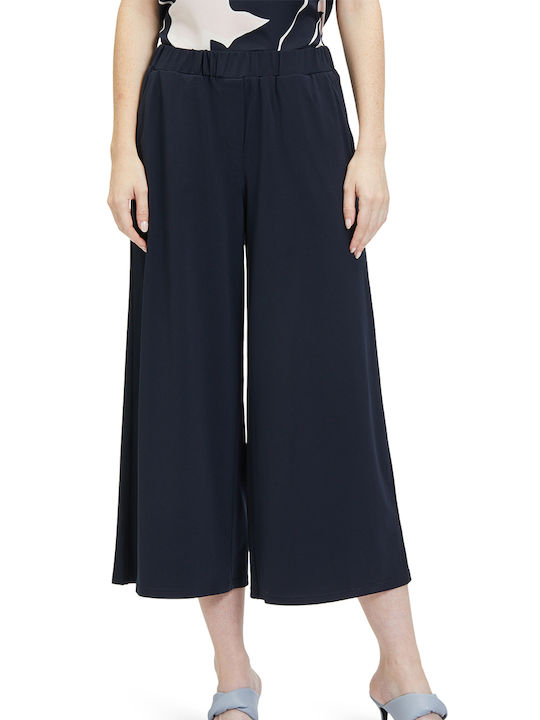 Betty Barclay Women's Culottes with Elastic Navy Blue