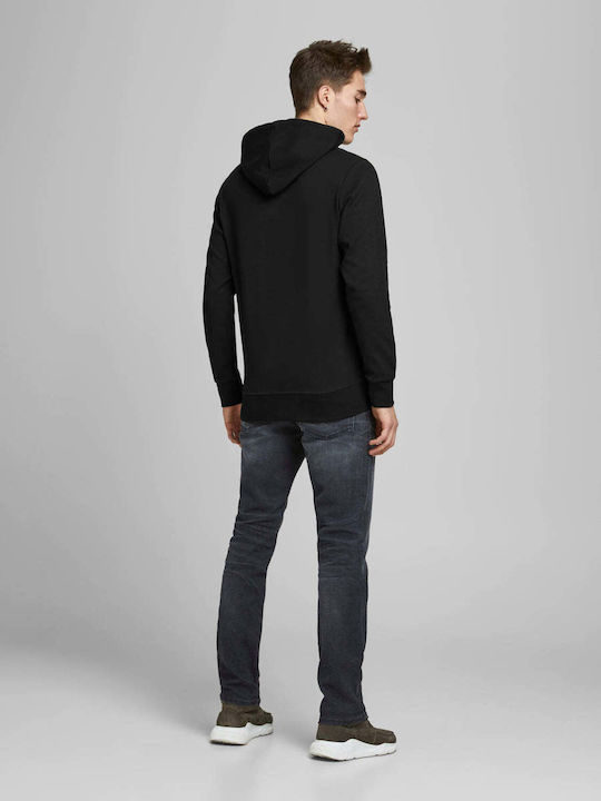 Sweatshirt with Hood Black