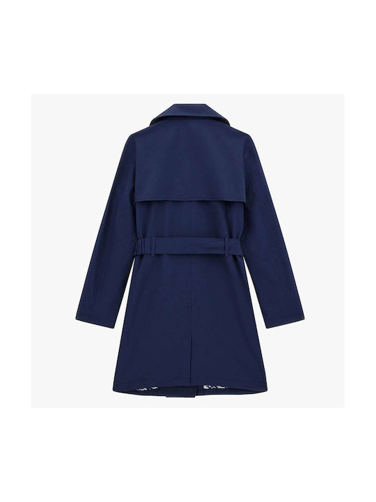 Guess Kids Trench Coat Dark blue