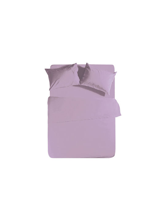 Nef-Nef Basic Kissenbezug-Set mit Umschlagumschlag 569 Lavender 52x72cm. 011712