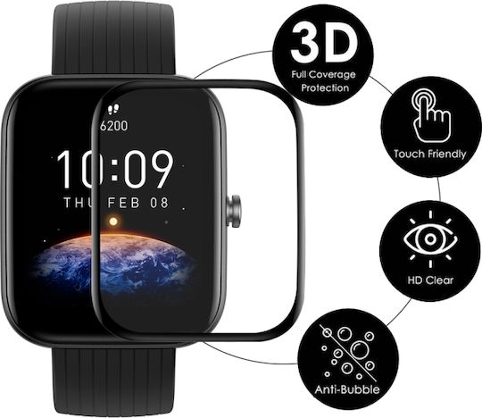 Amazfit Bip 5 Bip 5 Pro 2 Τμχ Enkay 3d Full Coverage Soft Pc Edge Pmma Hd Screen Film