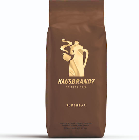 Hausbrandt Espresso Coffee Superbar Whole Beans 1kg