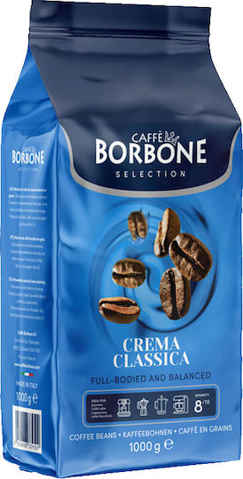 Caffe Borbone Καφές Espresso Brazil Crema Classica σε Κόκκους 1kg