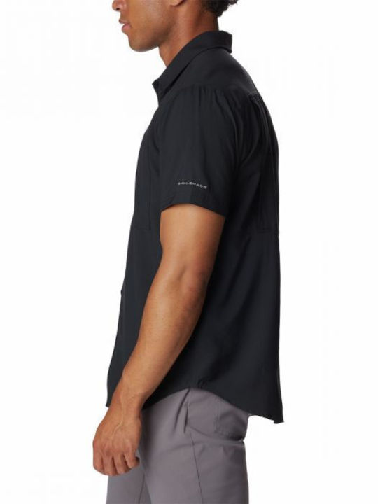 Columbia Ridge Men's Shirt Short Sleeve Black