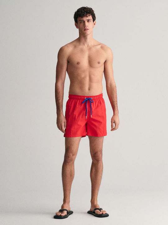 Men's Swimwear Shorts Red