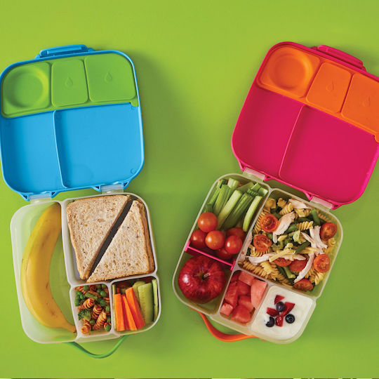 B.Box Mini Lunchbox Πλαστικό Παιδικό Δοχείο Φαγητού 2lt Μπλε 23.5 x 21.5 x 6.5εκ.
