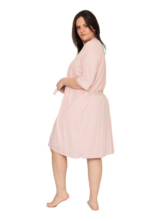 Summer Women's Cotton Robe with Nightdress